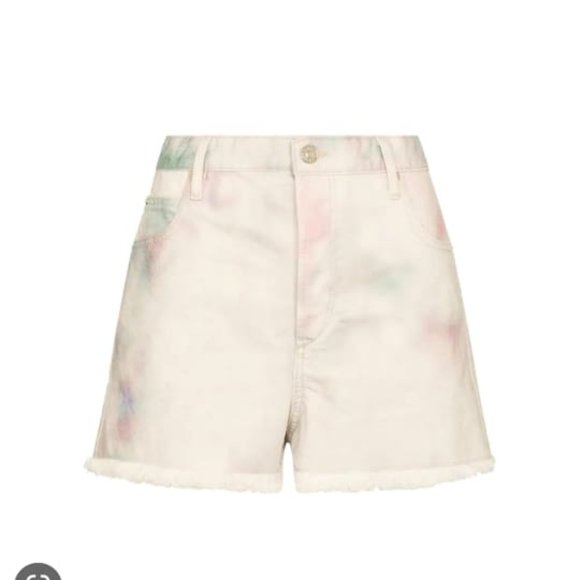 Isabel Marant Étoile Isabel Marant Étoile Tie-Dye Denim Shorts (NWOT) - Picture 6 of 14